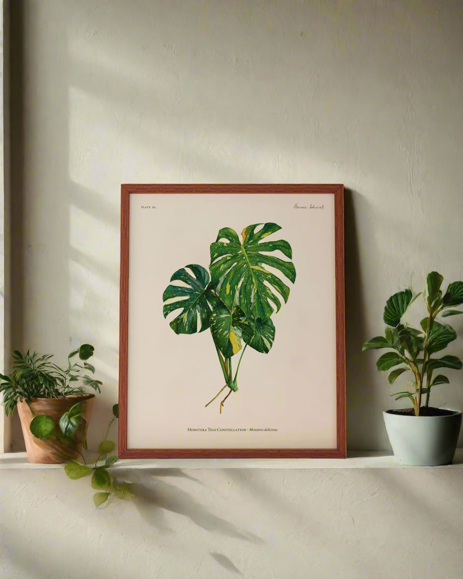 Monstera Thai Constellation Print